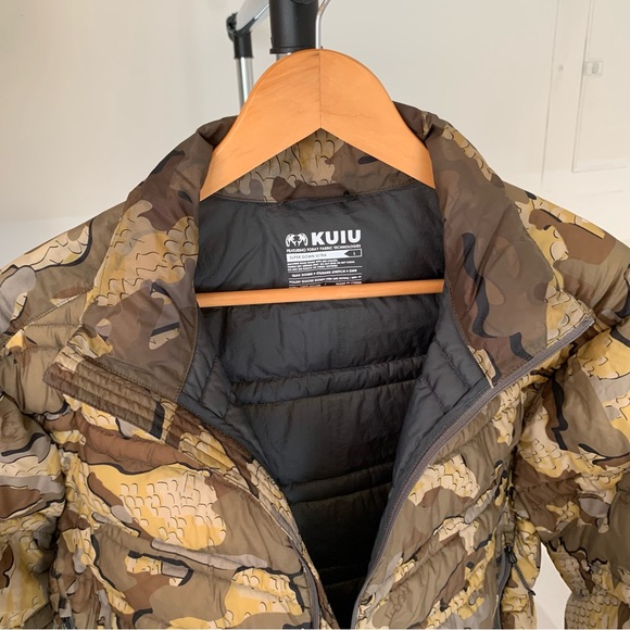 Kuiu Super Down Ultra Puffer Jacket Camo Men’s Large - Picture 8 of 13